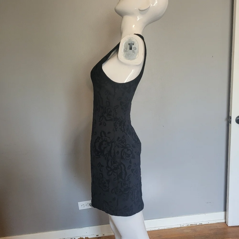 Free People Velvet Bodycon Rose Dress, VGUC, Size S - Picture 5 of 7